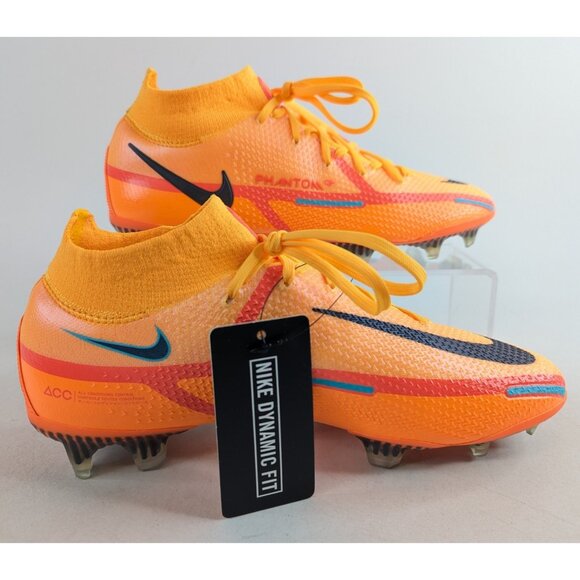 Nike Phantom GT2 Elite DF FG Laser Orange Men’s Size 6 Soccer Cleats CZ9889-809 main image 4